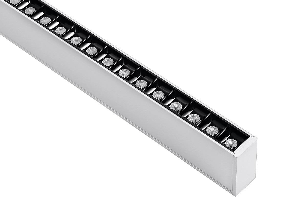 LS3570-FG LANTIS Linear Pendant Light Up and Down version 2700k-7000K for Garages Shops Malls