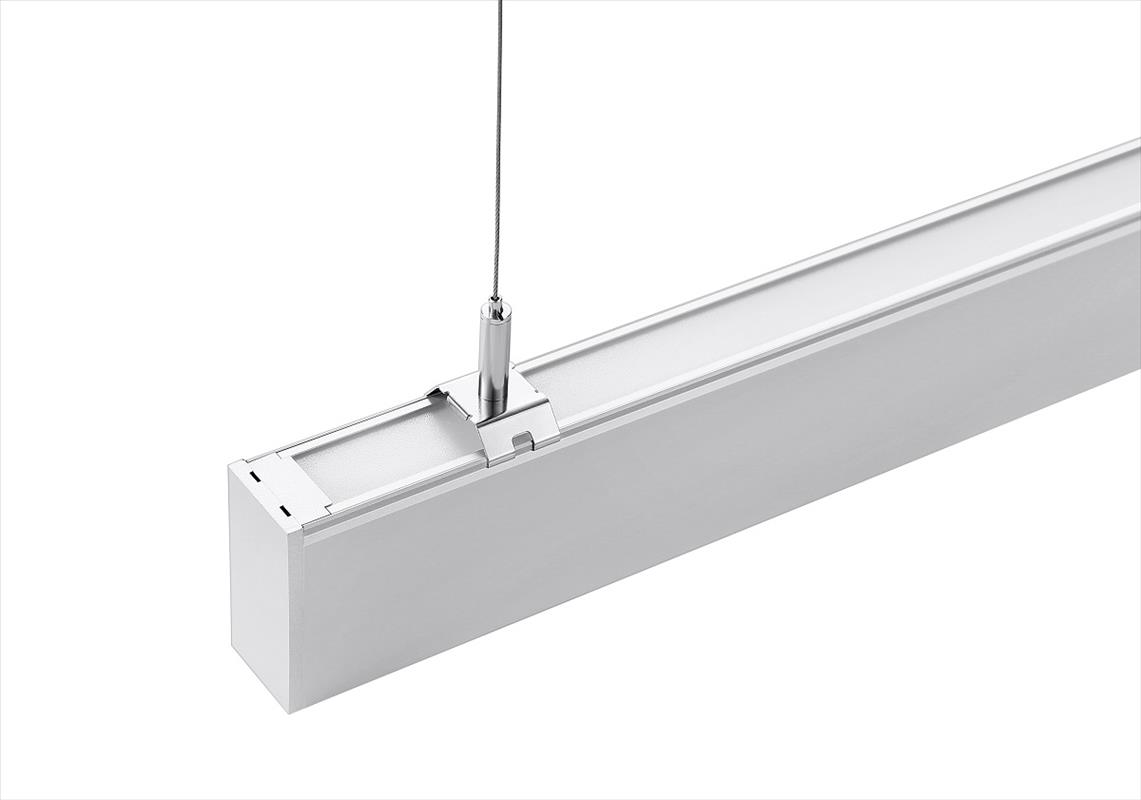 LS3570-FG LANTIS Linear Pendant Light Up and Down version 2700k-7000K for Garages Shops Malls