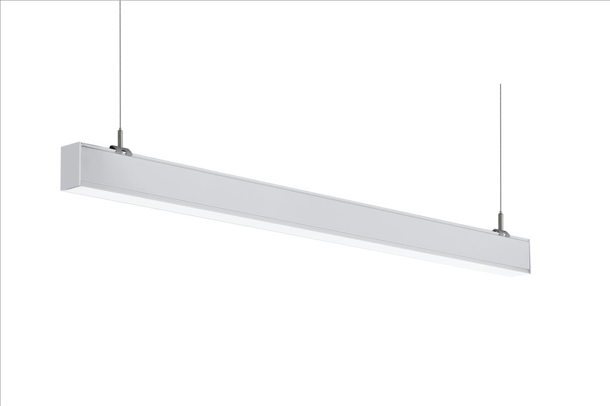 LS5075-PZ 120degree LANTIS Pendant Linear Lighting DALI Dimming Black White Fixture Offices Schools Bars