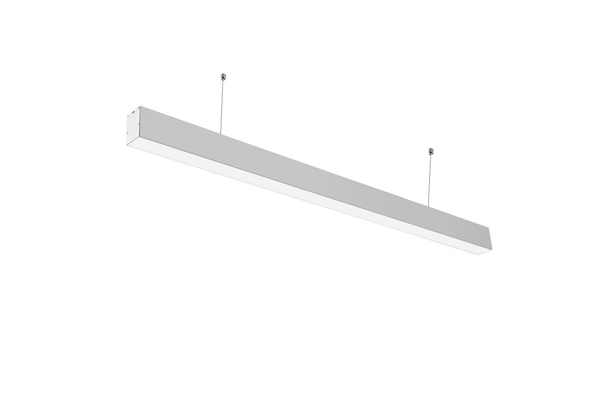 LS5070-PZ 23IN-94IN LANTIS Pendant Linear Lighting 120degree Black White Fixture Offices Schools Bars