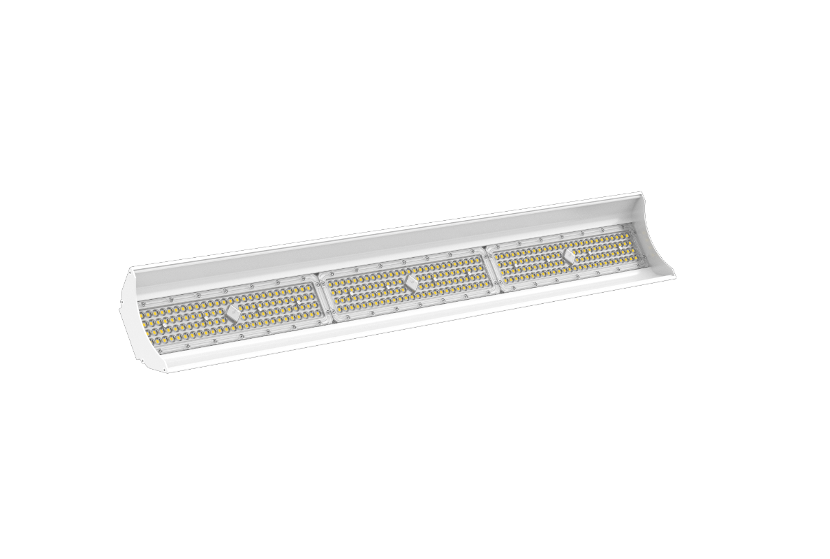 LANTIS High Bay LINEAR Lights 150W 21,000 Lumens 50,000 Hour Life Commercial Linear Hanging Bay Lights for Warehouse Workshop Supermarket