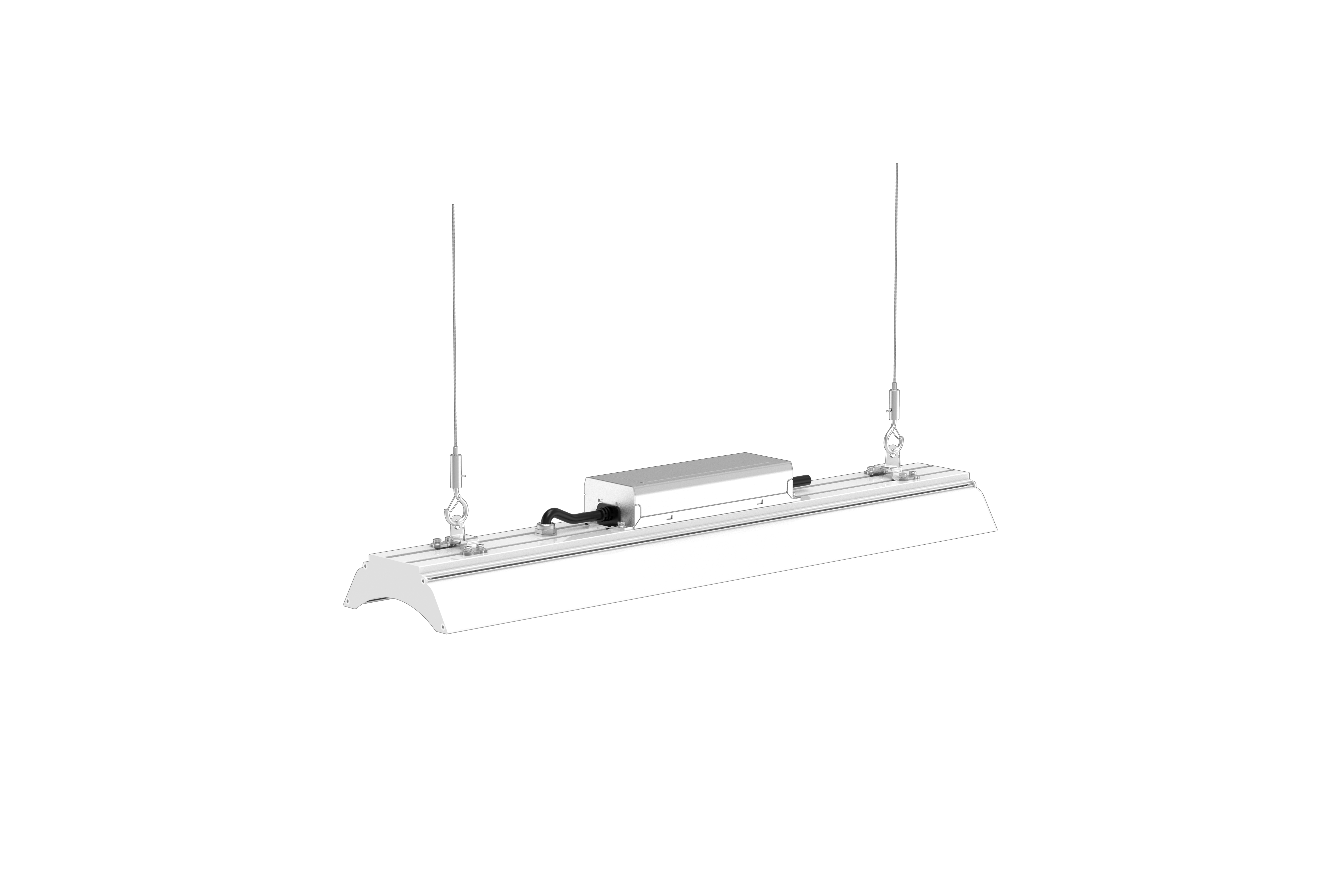 LED INDUSTRIAL LINEAR LIGHTING FIXTURE Aluminum HOUSING for Car Wash,Garage,Warehouse,ETL